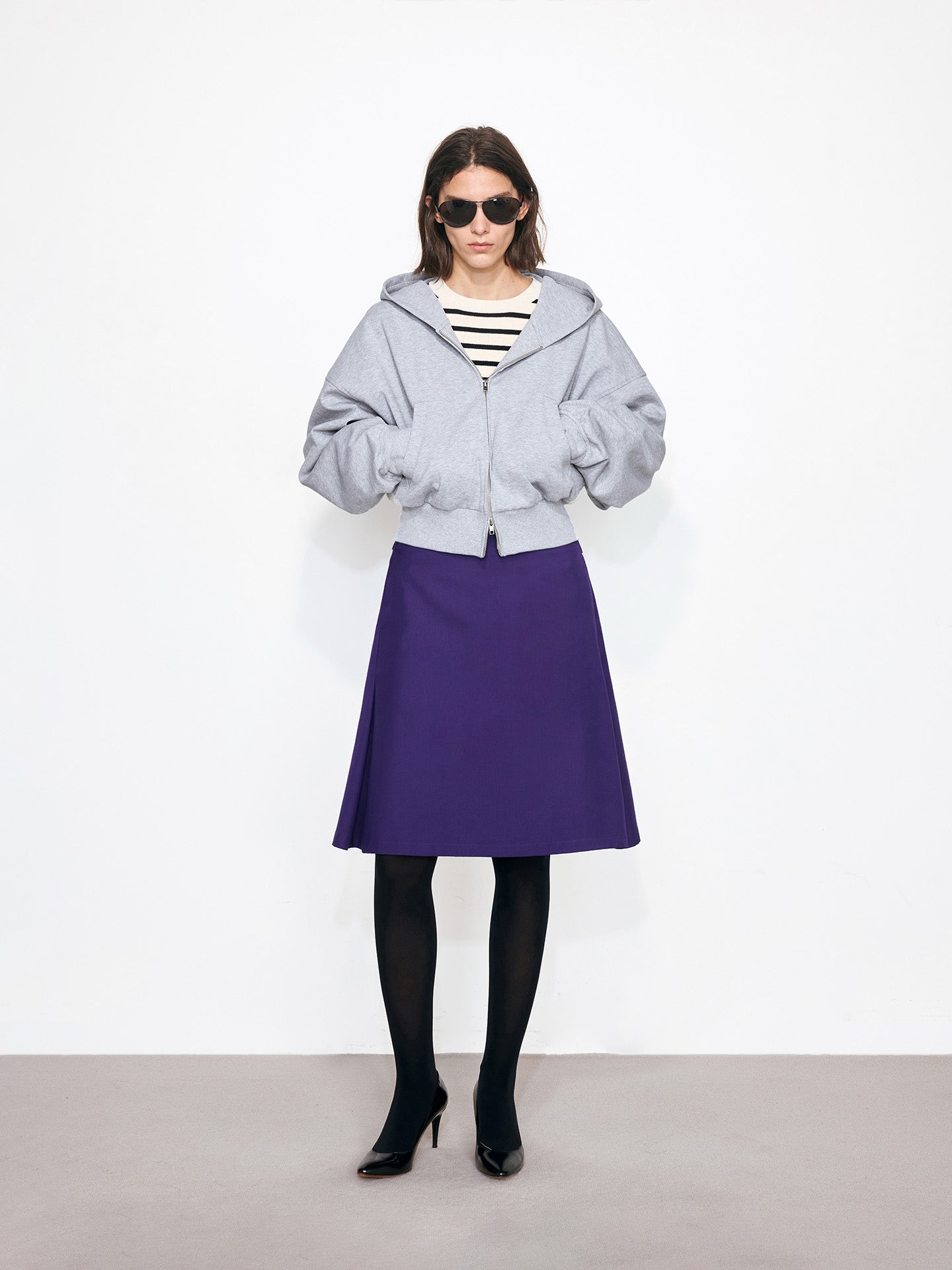 A-Line Blazer Skirt