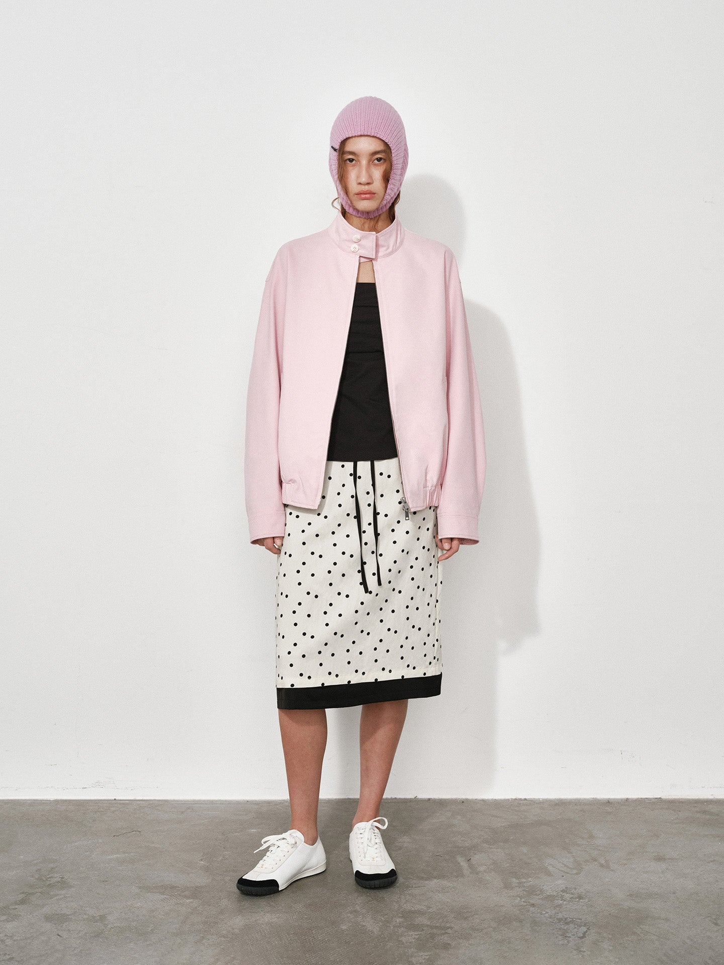 Funnel-Neck Jacket