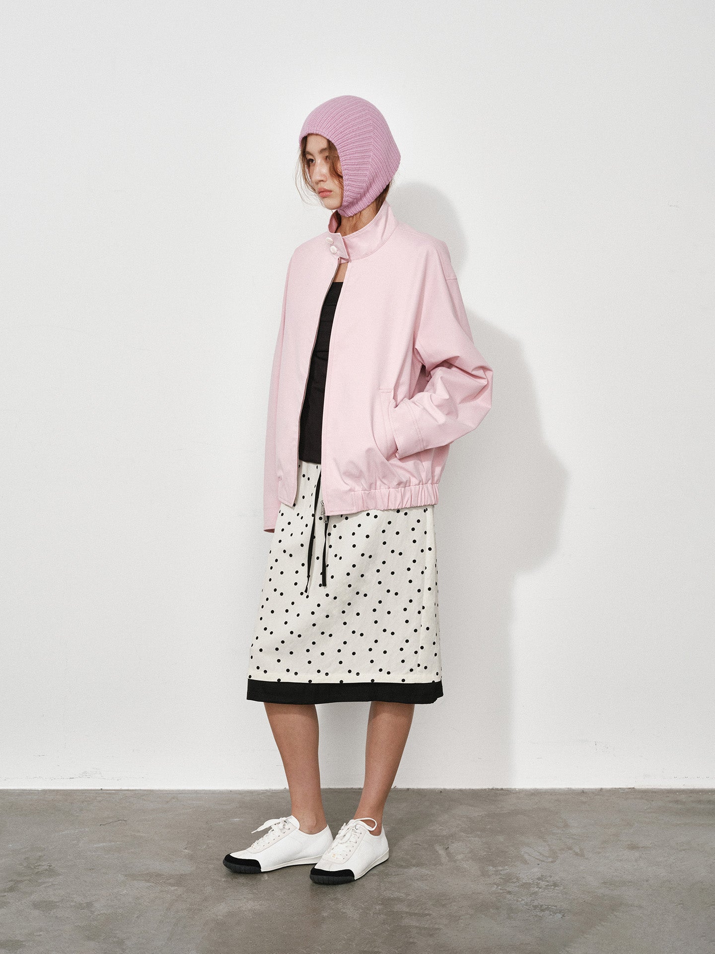 Funnel-Neck Jacket