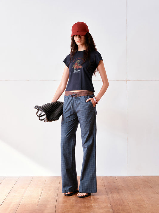 Vintage"Fruit" Print T-shirt