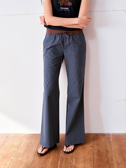 Check Lounge Pants