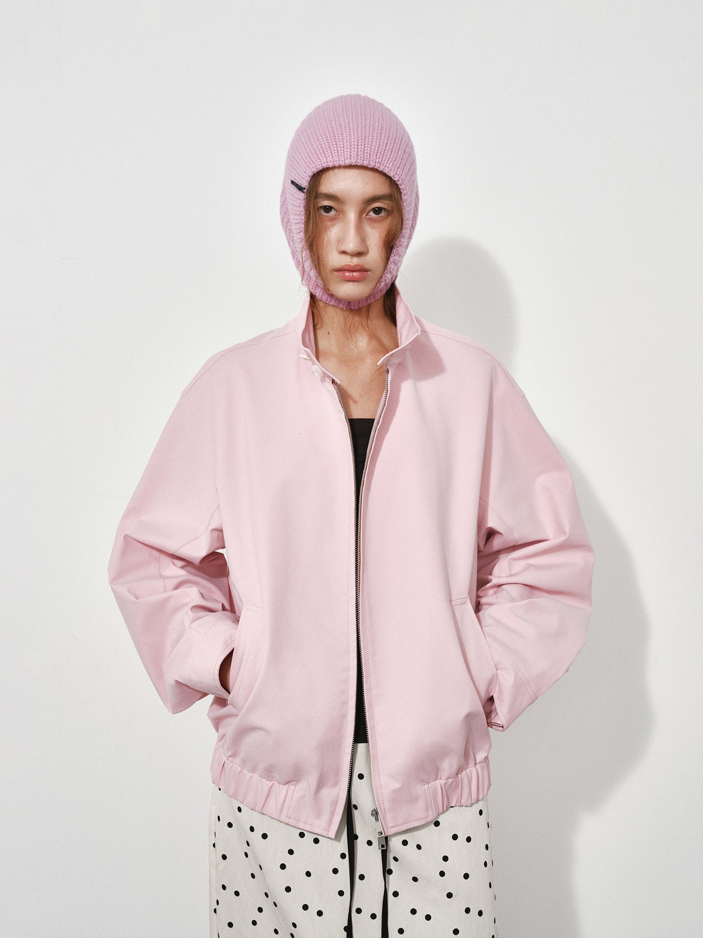 Funnel-Neck Jacket