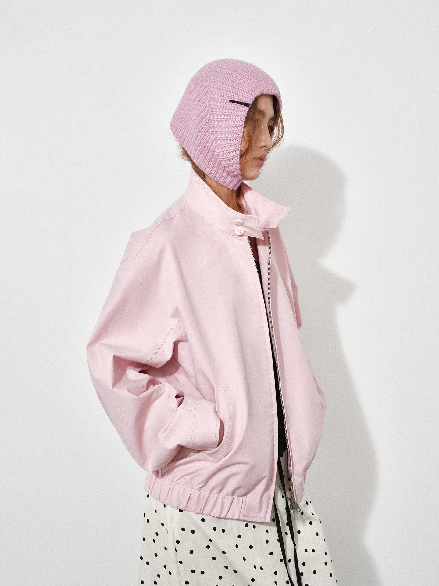 Funnel-Neck Jacket