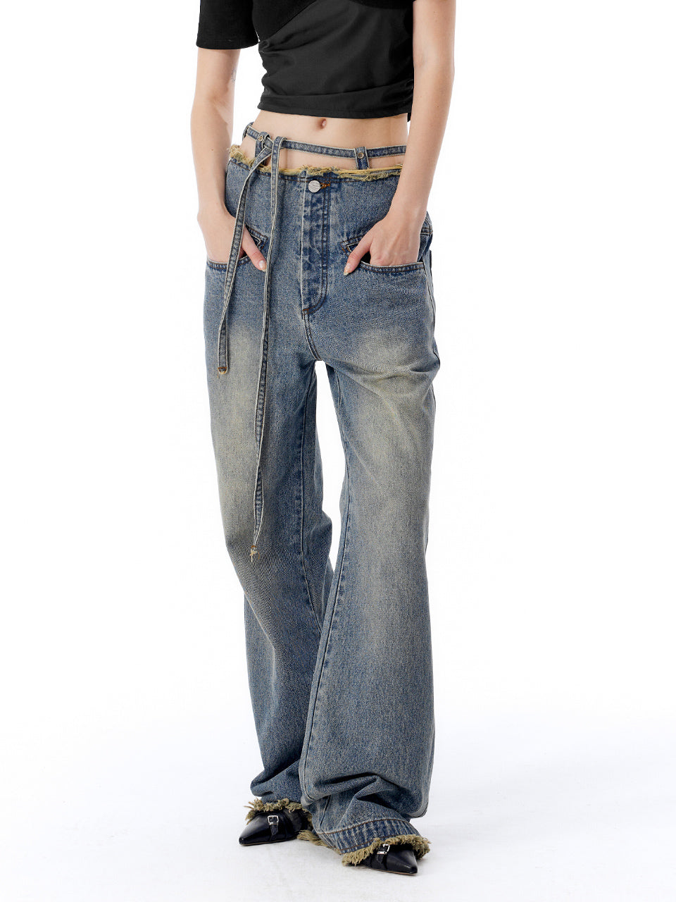NUTH ‘Unisex’ Pleats Jeans