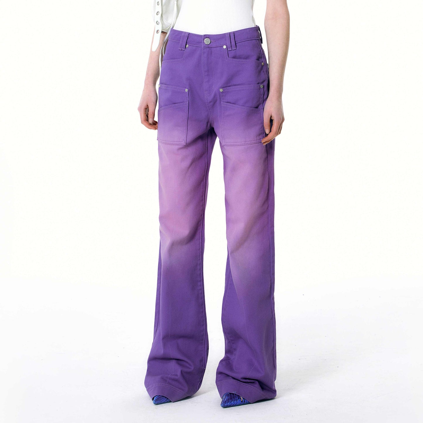 NUTH Retro Purple Jeans