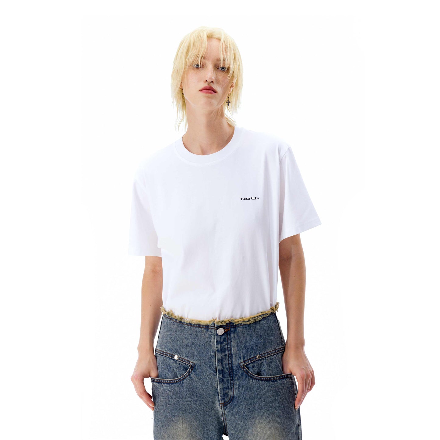 NUTH ‘Unisex’ Black\white T-shirt