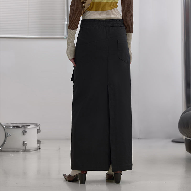 NUTH "Bifurcated thinking" Zipper Structure Design Skirt