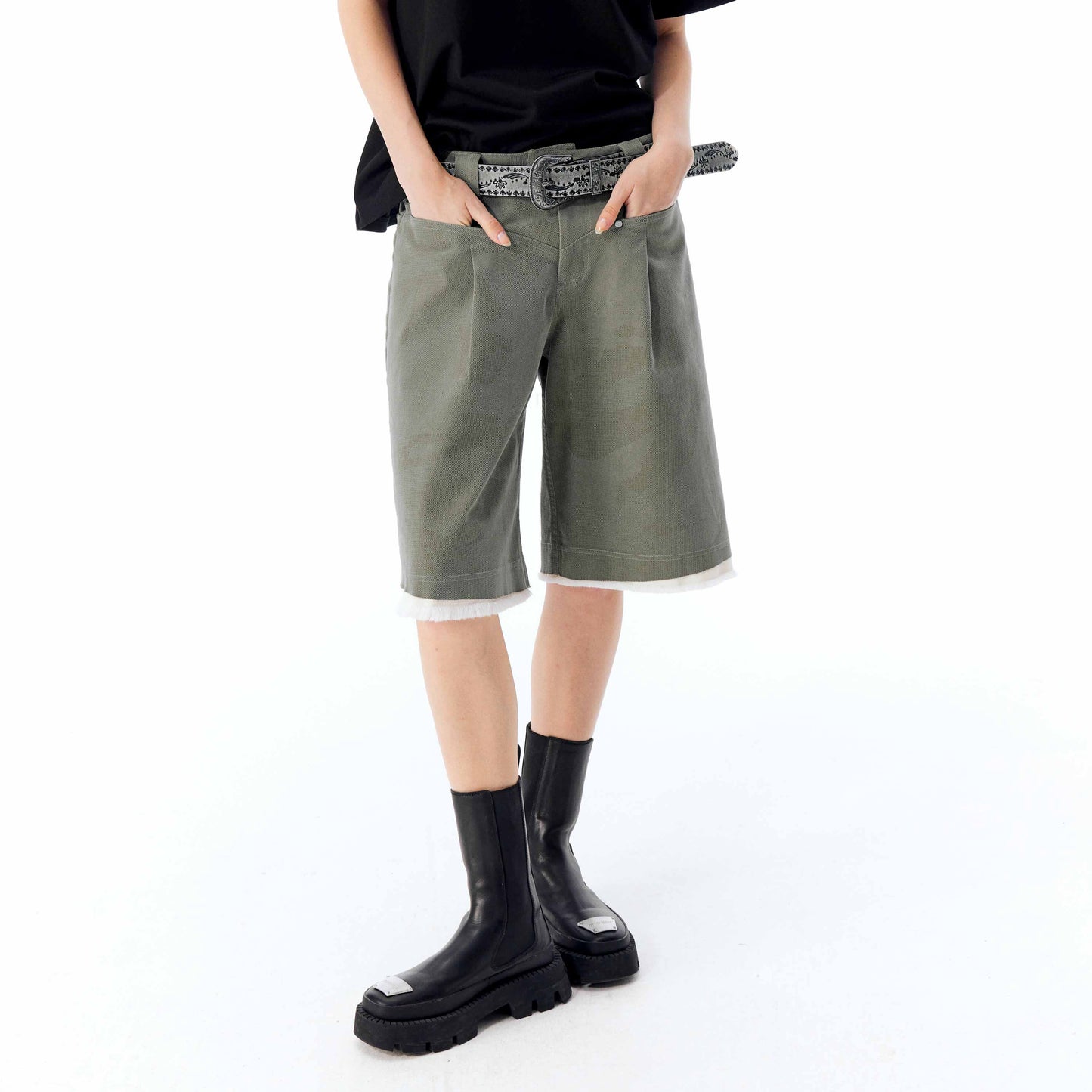 NUTH 22SS Camouflage Cargo Pants