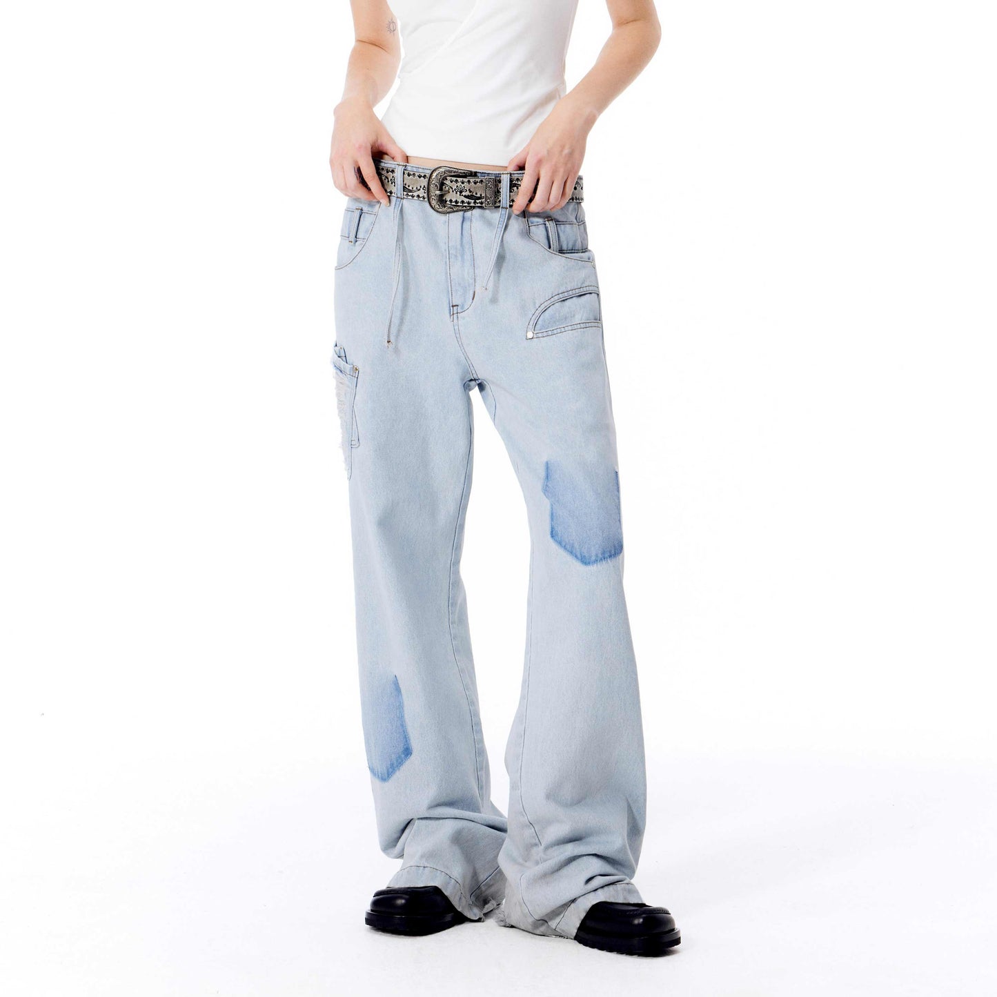 NUTH ‘Unisex’ Deconstruction Jeans